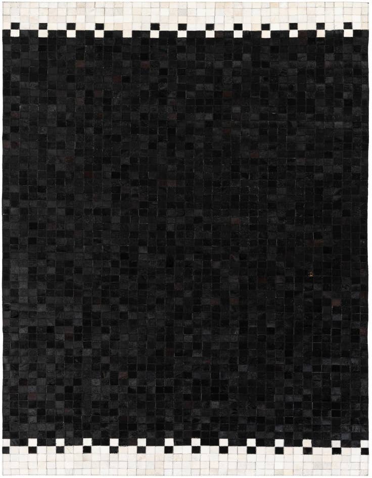 Detail image of 5' x 8' Cowhide Stocks Rug