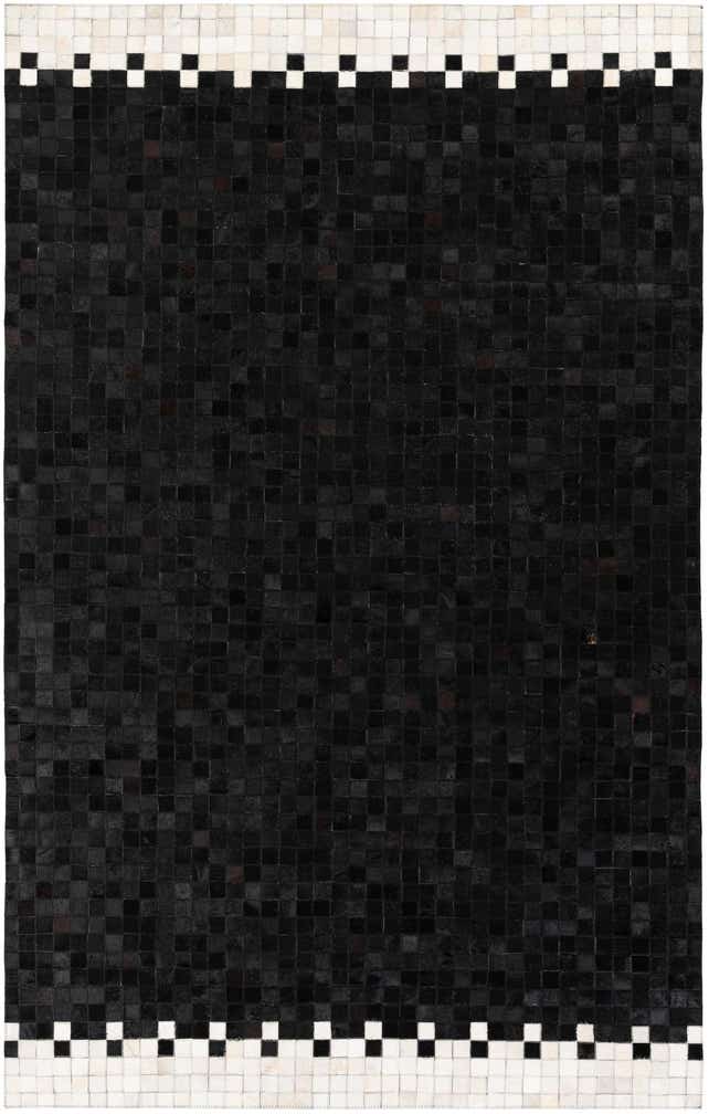 5' x 8' Cowhide Stocks Rug