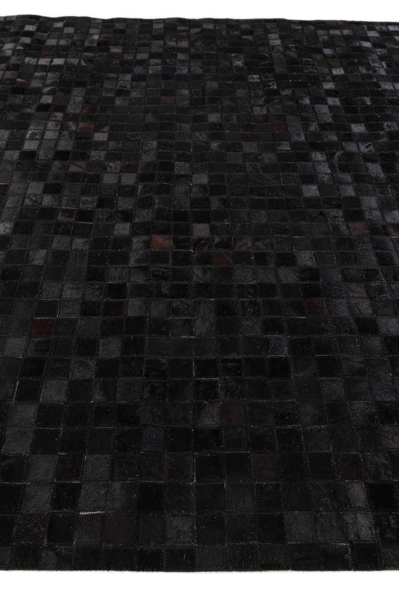 5' 1 x 8' 1 Cowhide Stocks Rug