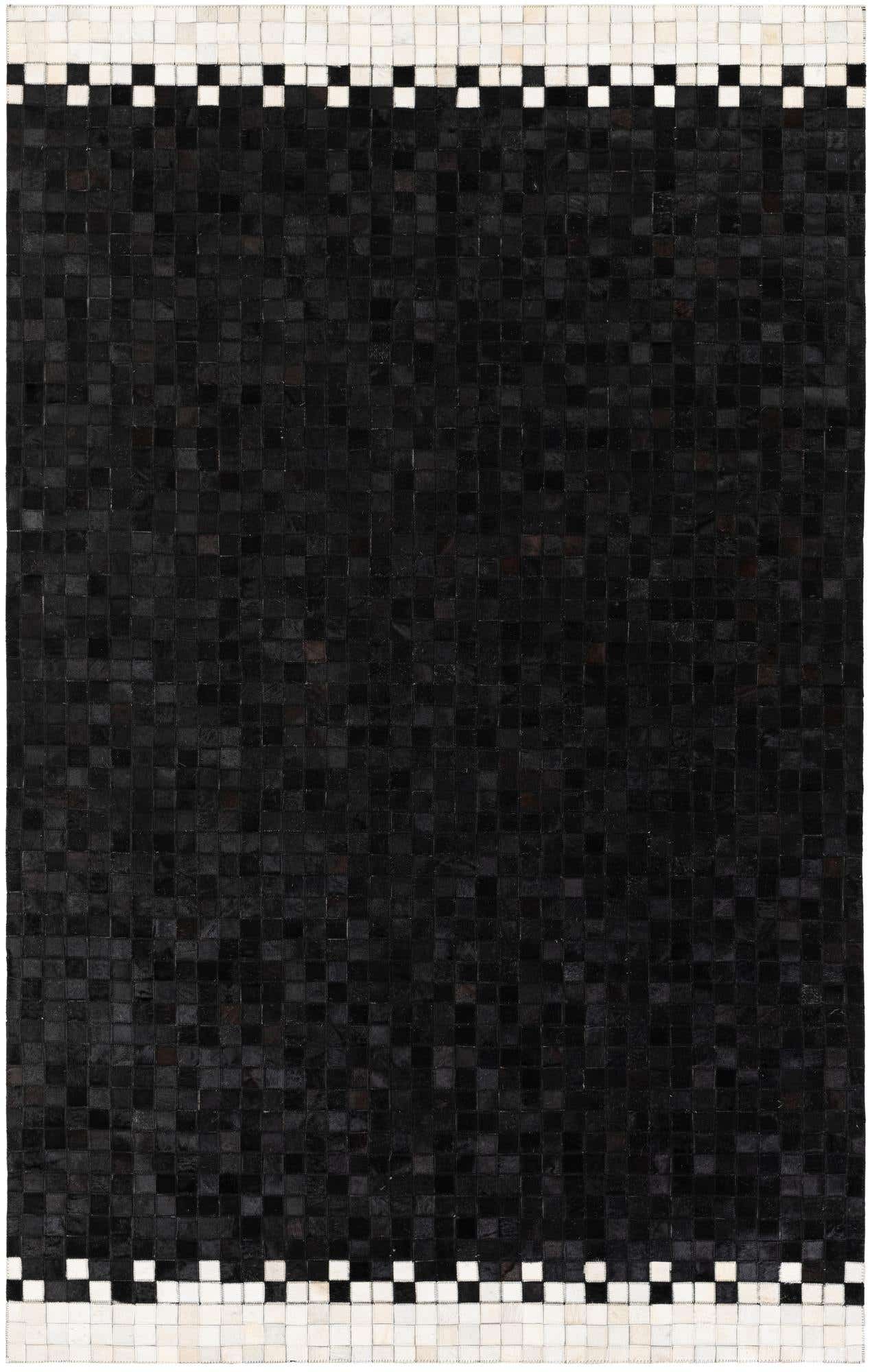 5' 1 x 8' 1 Cowhide Stocks Rug