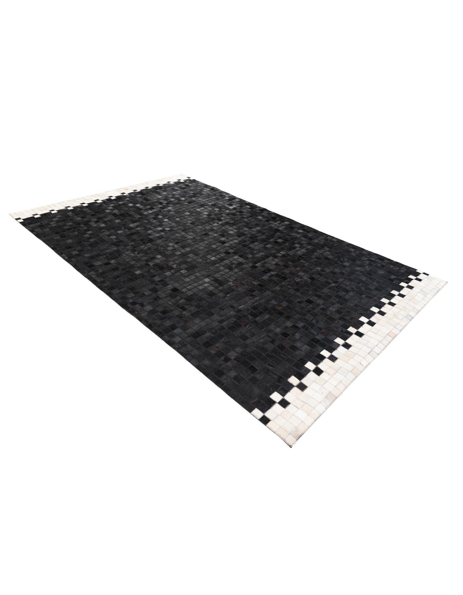 5' x 8' Cowhide Stocks Rug