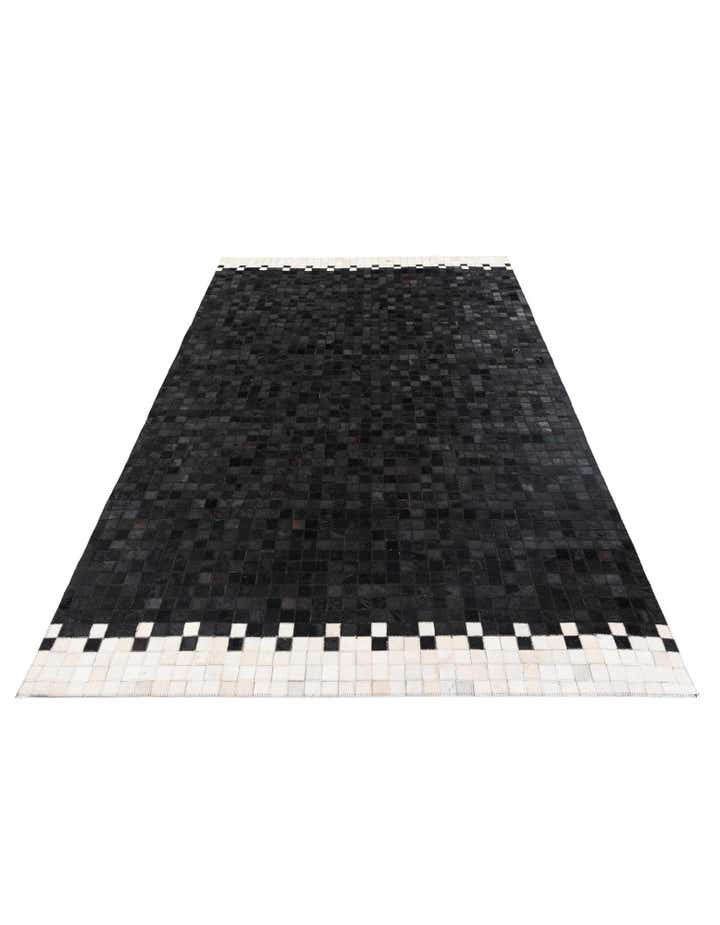 5' x 8' Cowhide Stocks Rug