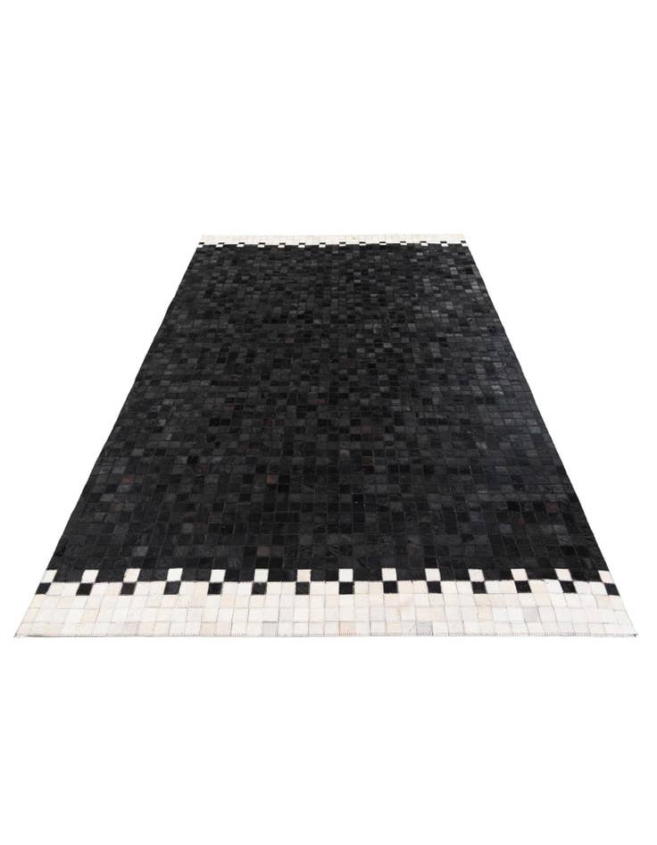 Detail image of 5' x 8' Cowhide Stocks Rug