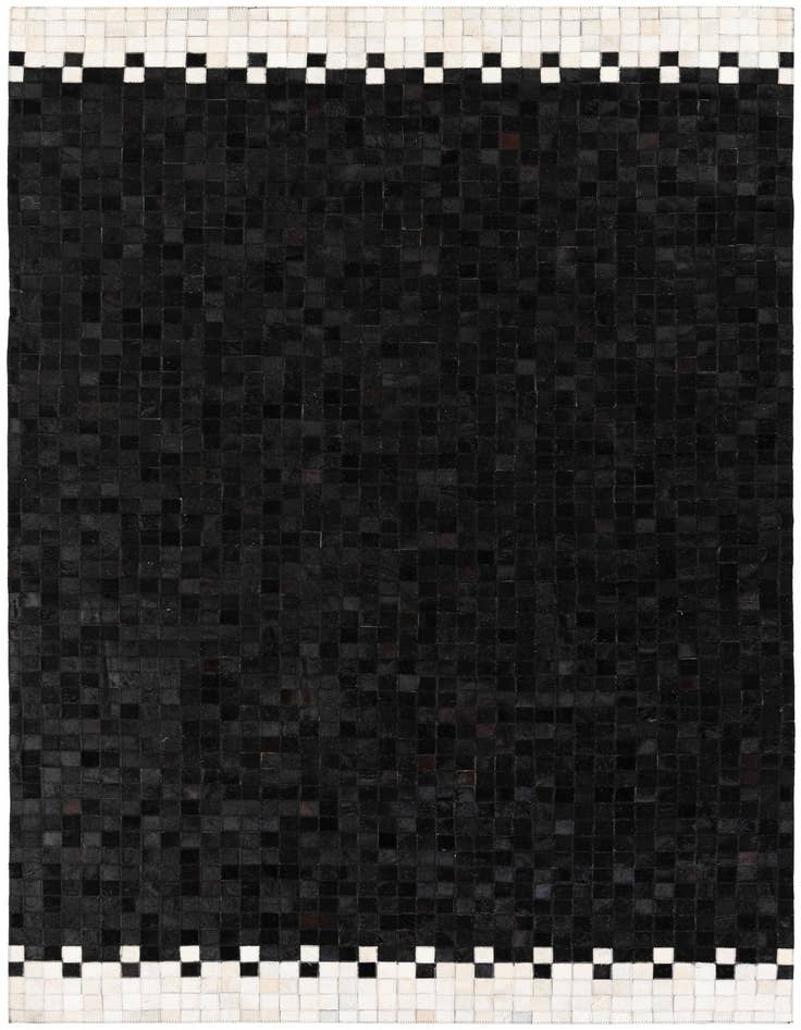 Detail image of 5' x 8' Cowhide Stocks Rug