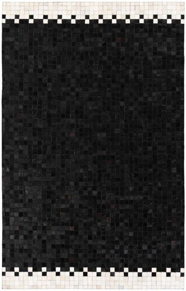5' x 8' Cowhide Stocks Rug