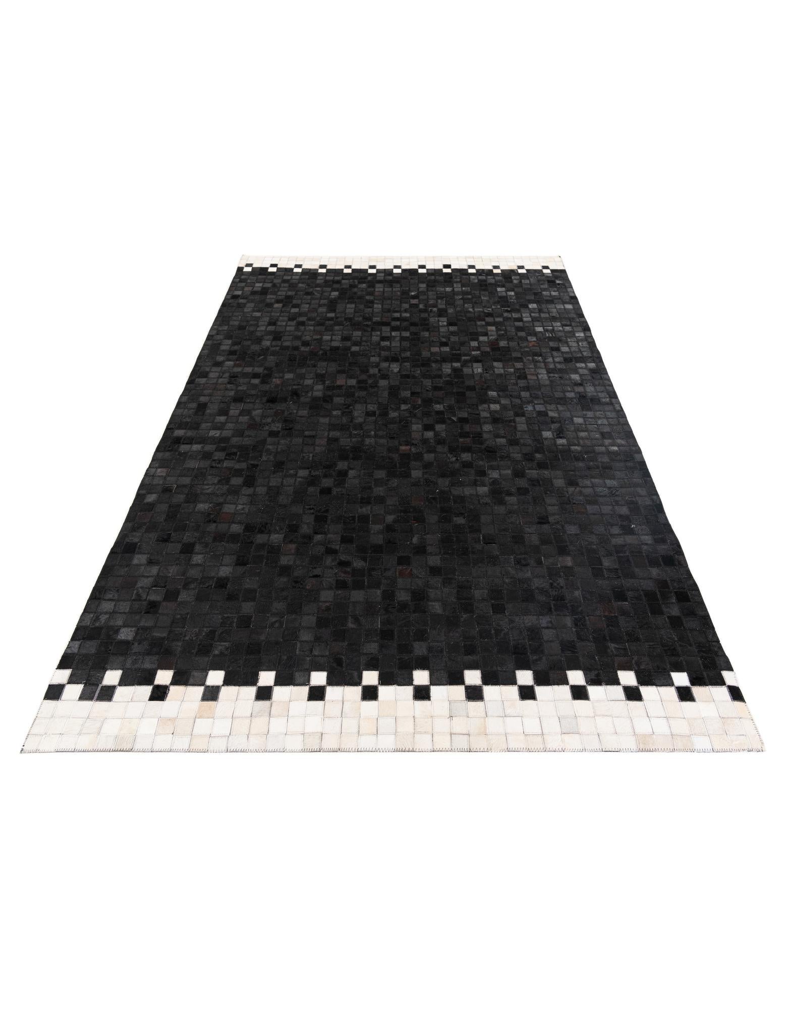 5' 1 x 8' 1 Cowhide Stocks Rug