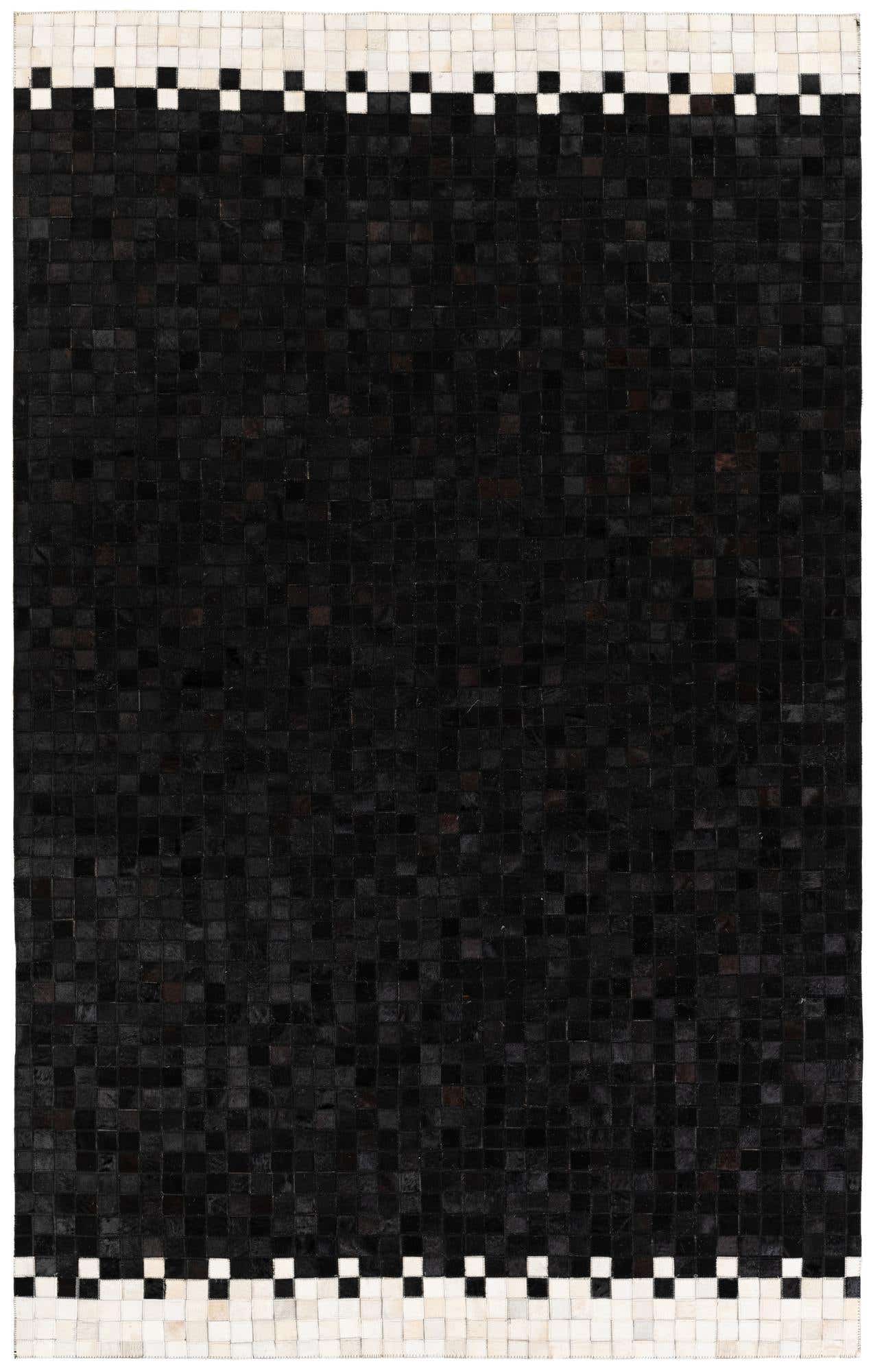 5' 1 x 8' 1 Cowhide Stocks Rug