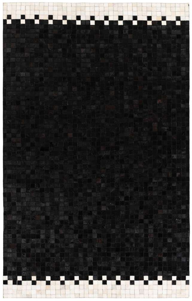 5' 1 x 8' 1 Cowhide Stocks Rug