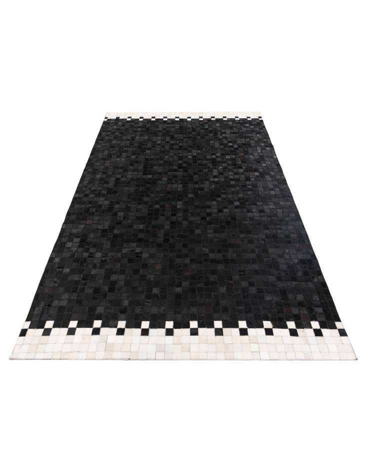 Detail image of 5' x 8' Cowhide Stocks Rug