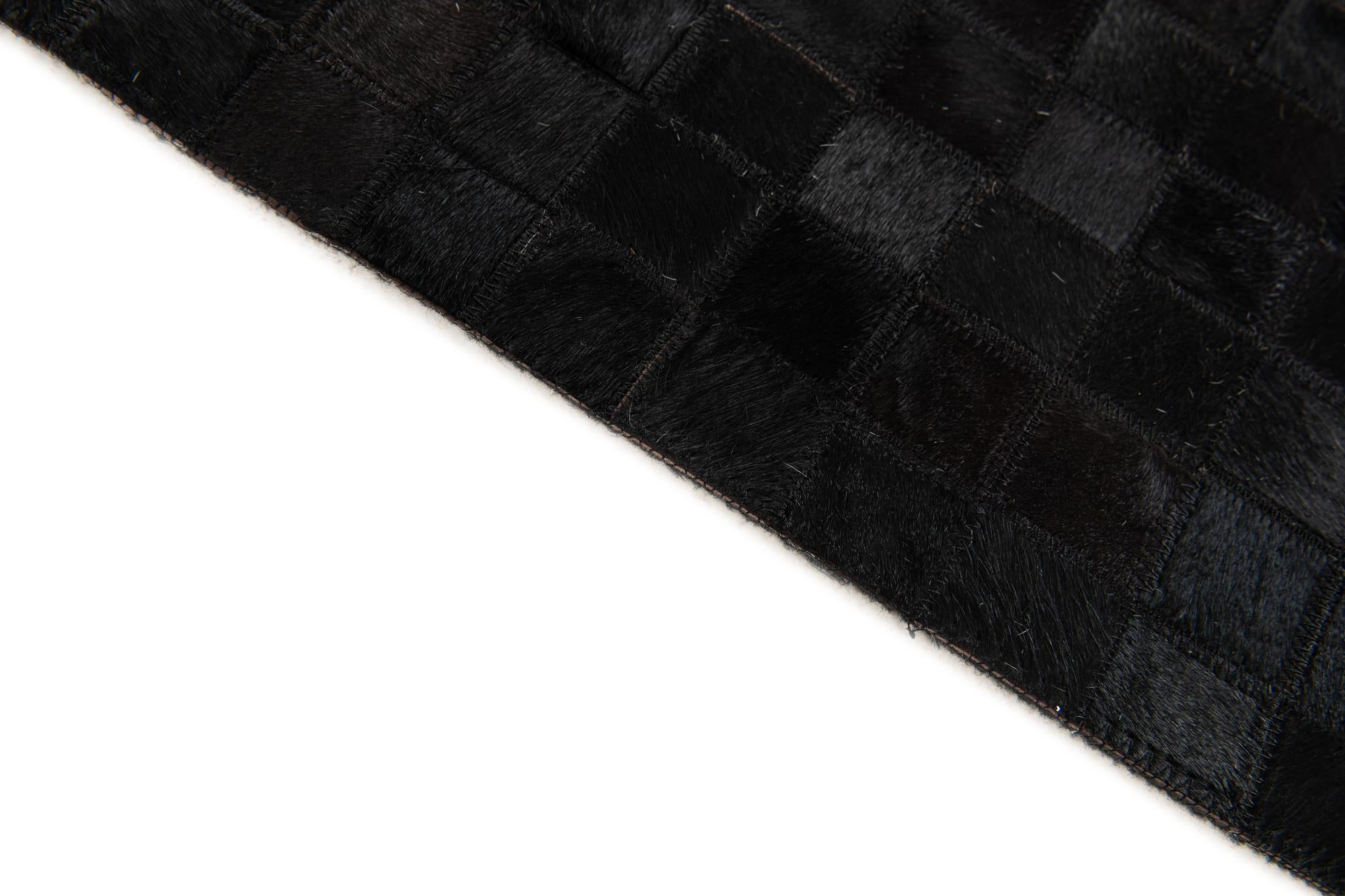 5' x 8' Cowhide Stocks Rug
