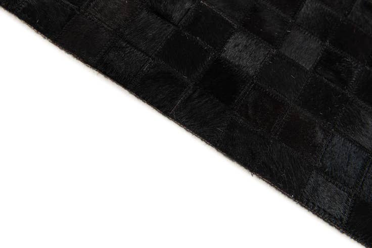 Detail image of 5' x 8' Cowhide Stocks Rug