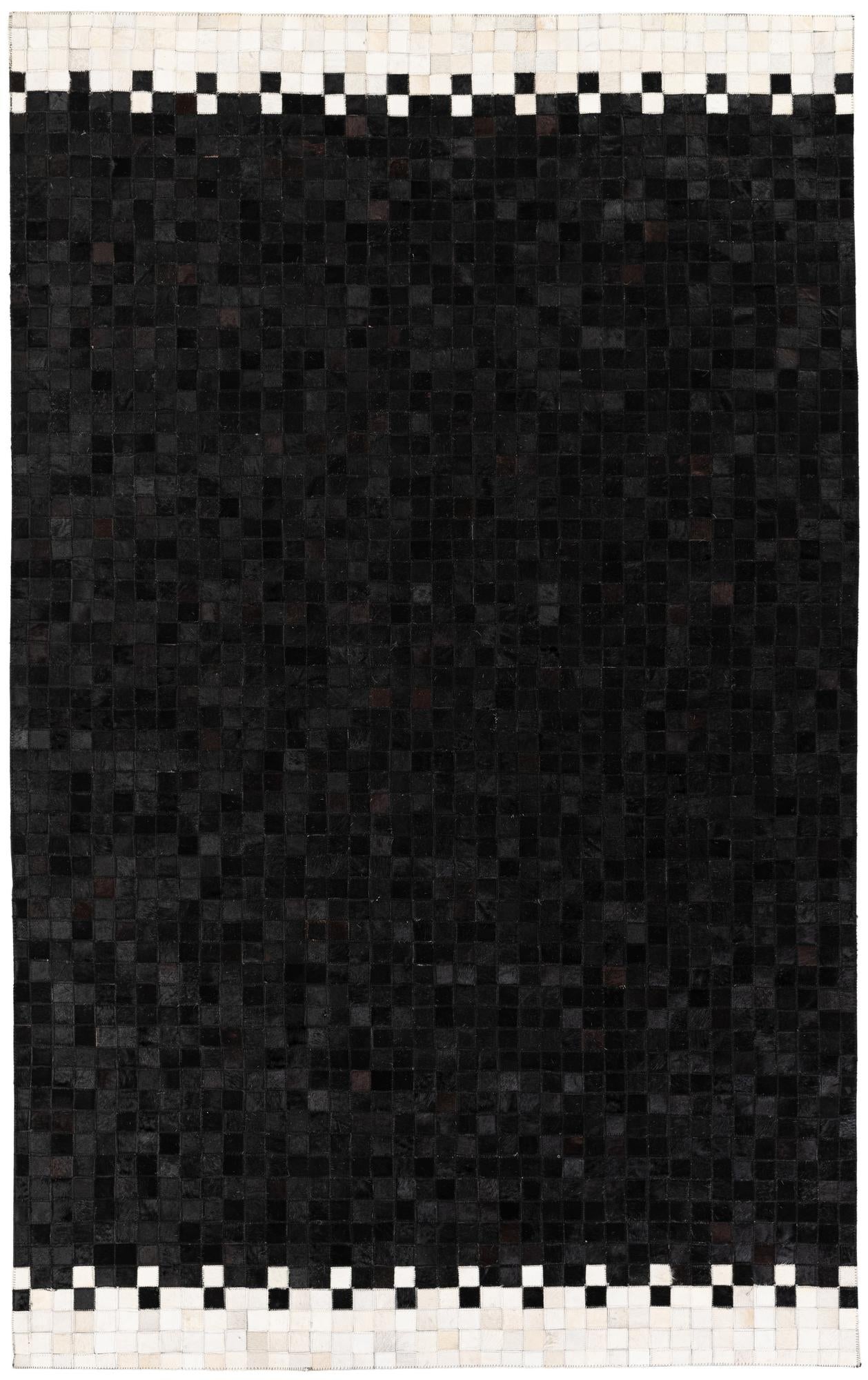 5' x 8' Cowhide Stocks Rug