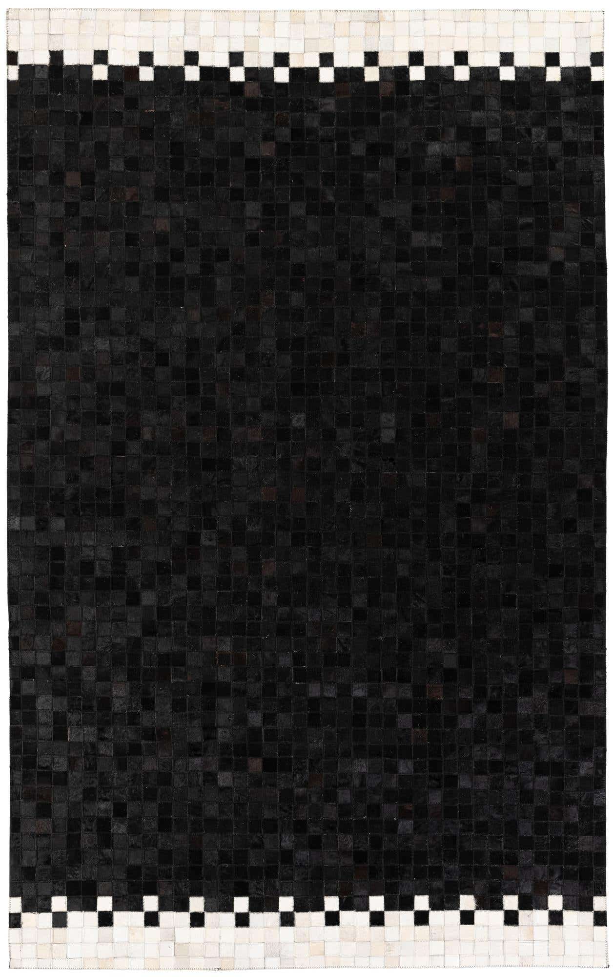 5' x 8' Cowhide Stocks Rug