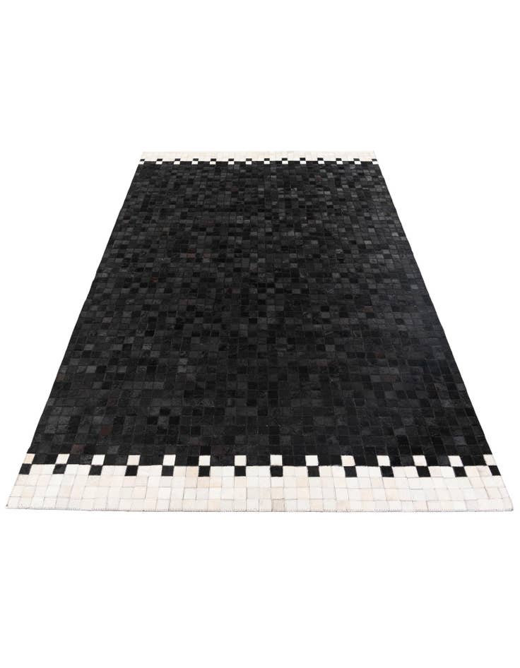 Detail image of 5' x 7' 11 Cowhide Stocks Rug