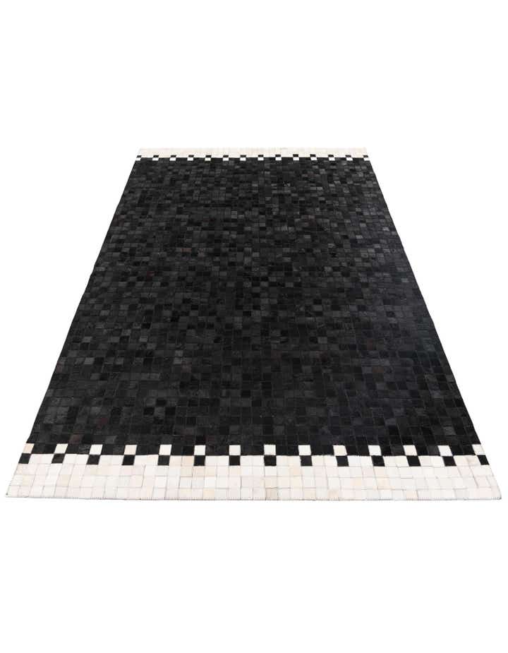 5' x 7' 11 Cowhide Stocks Rug