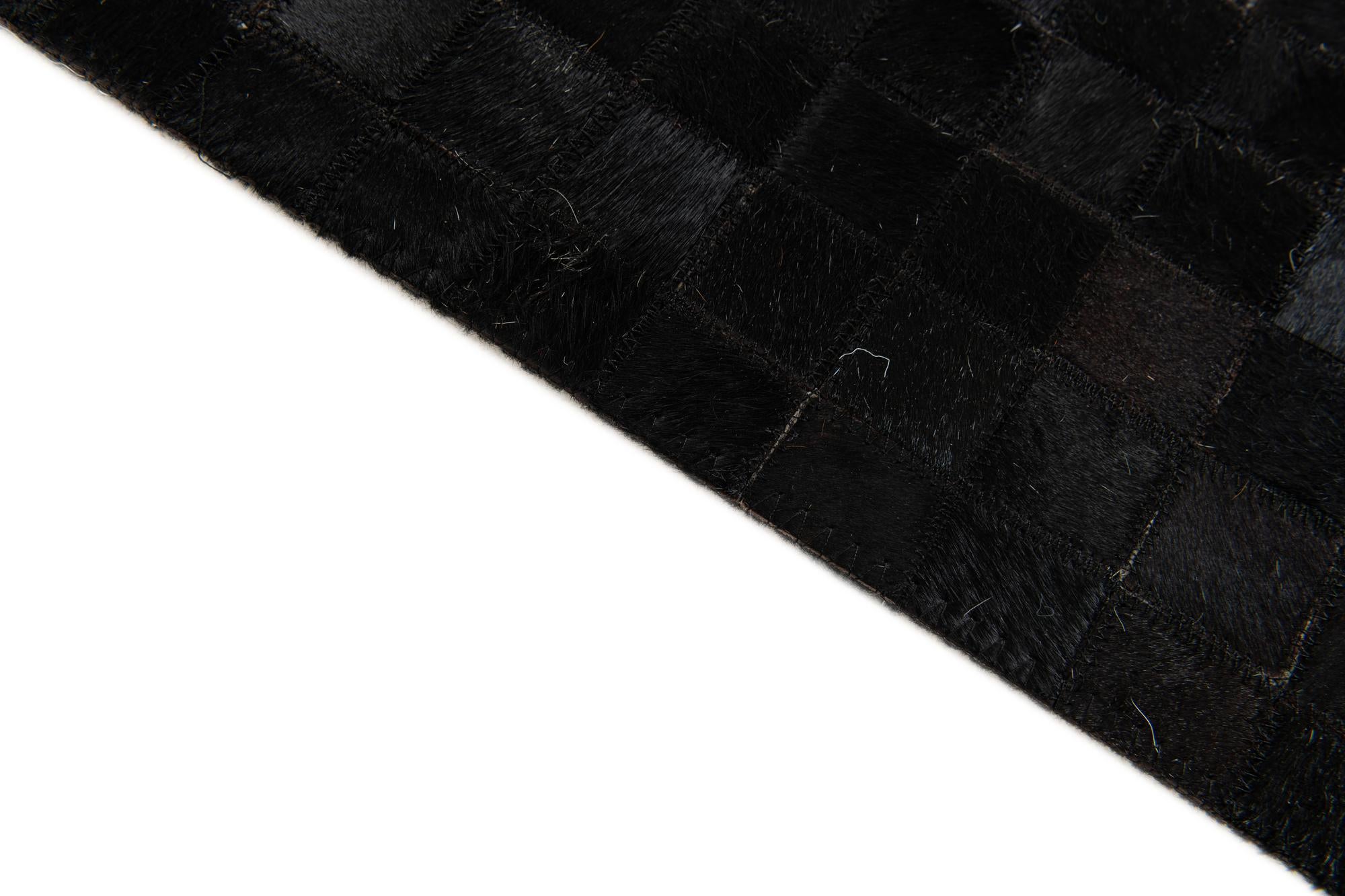 5' x 7' 11 Cowhide Stocks Rug