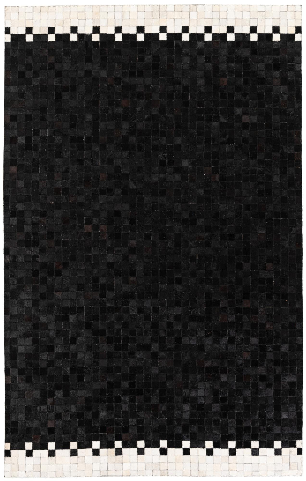 5' x 7' 11 Cowhide Stocks Rug