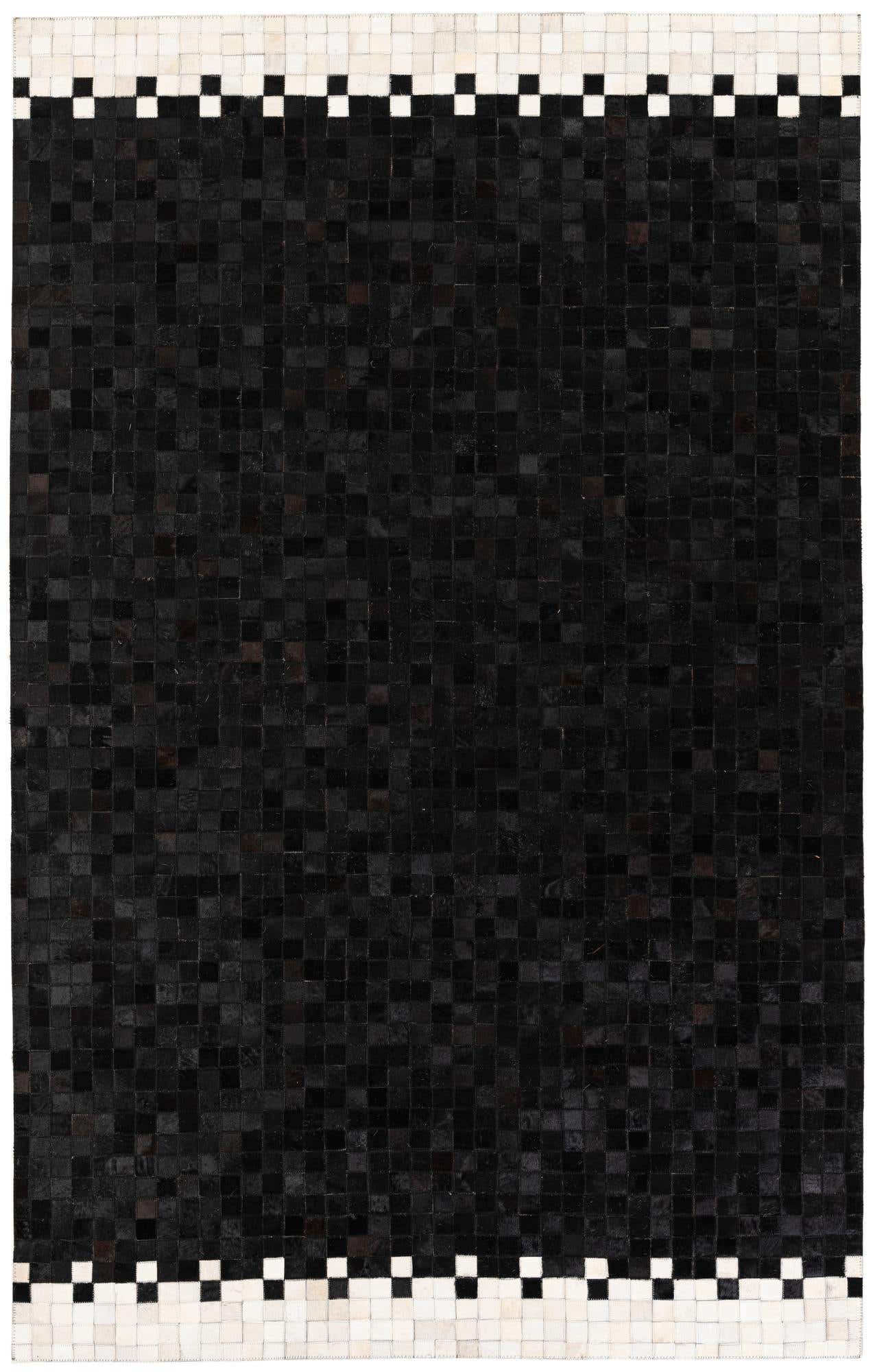 5' x 7' 11 Cowhide Stocks Rug