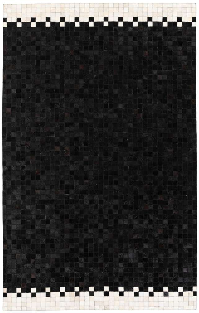 5' x 7' 11 Cowhide Stocks Rug