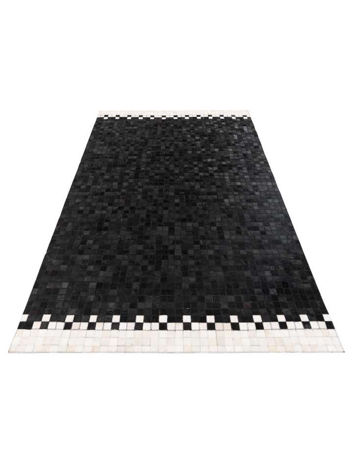 5' x 7' 11 Cowhide Stocks Rug