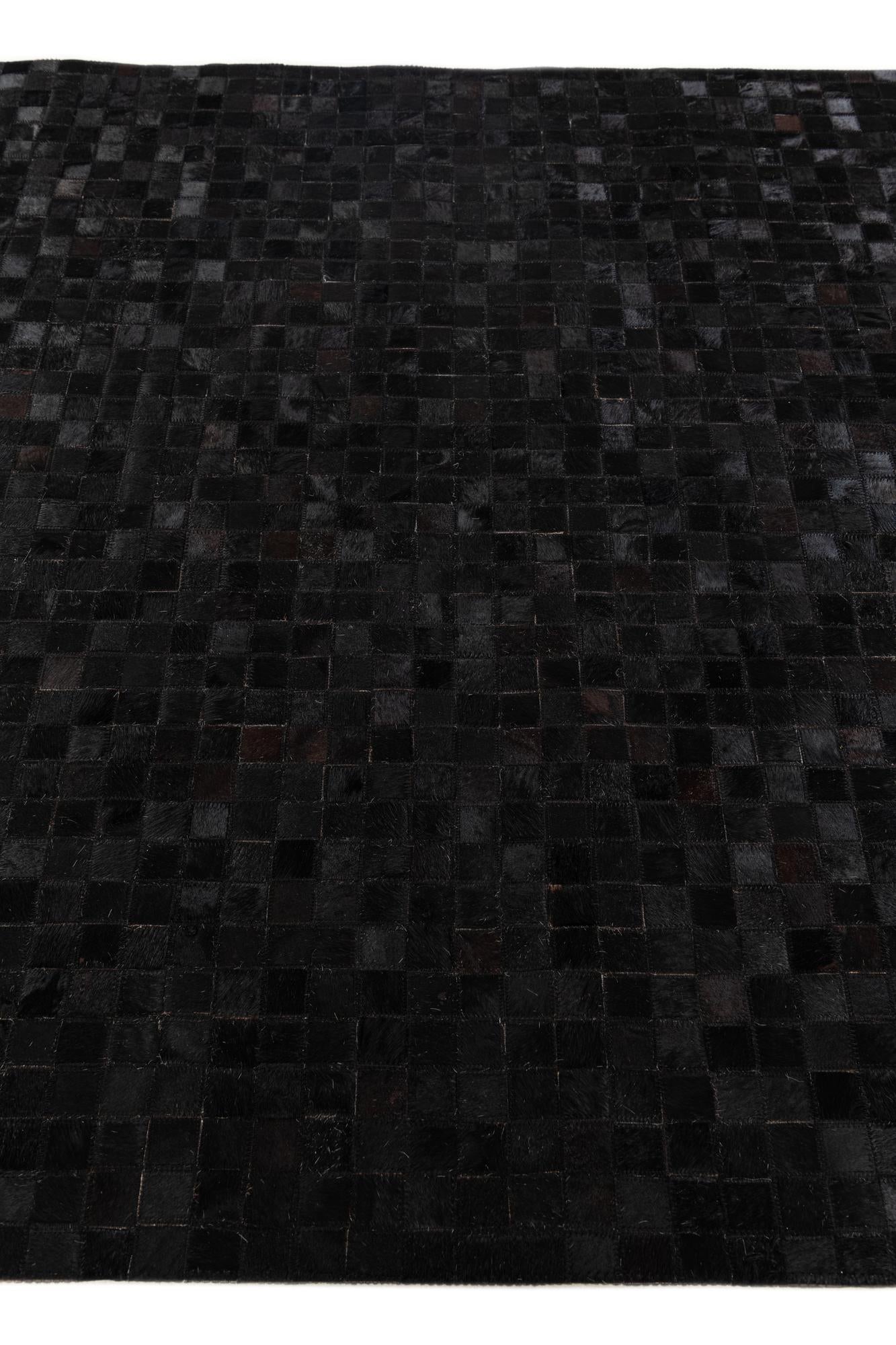 5' x 7' 11 Cowhide Stocks Rug