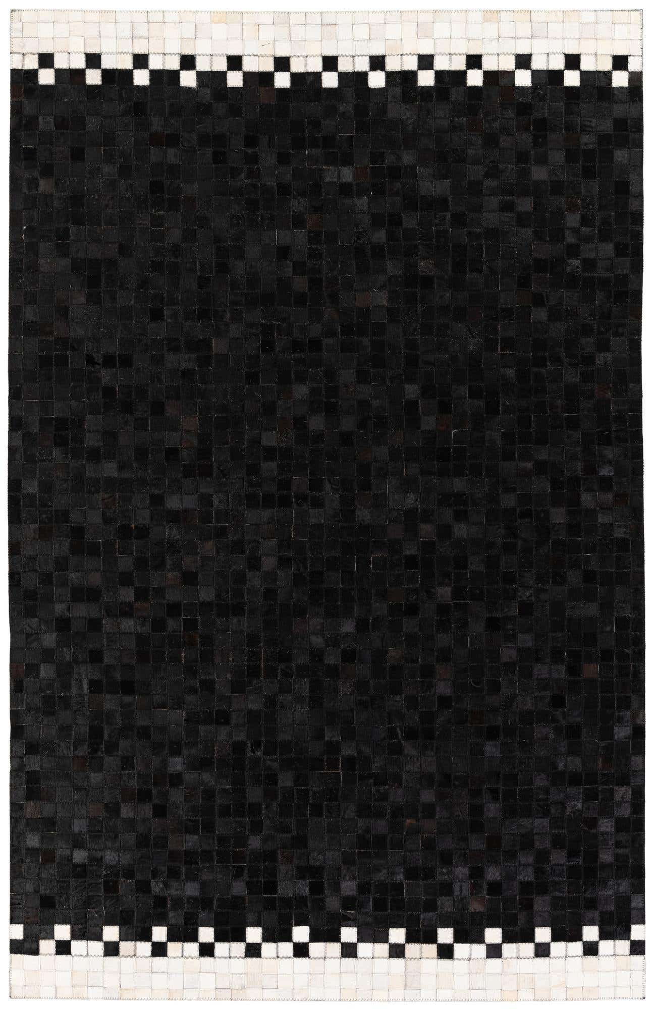 5' x 7' 11 Cowhide Stocks Rug
