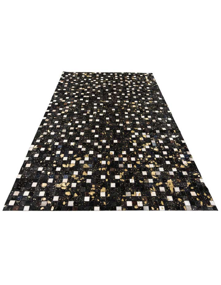 5' 1 x 7' 11 Cowhide Stocks Rug