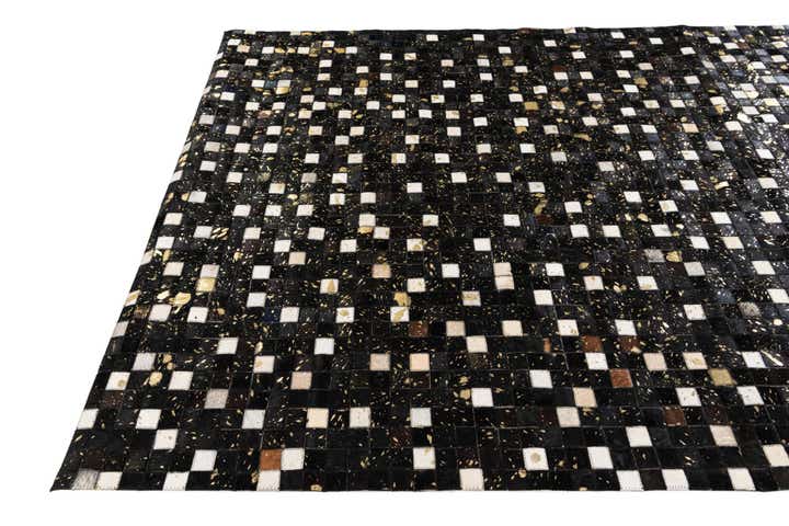 5' 1 x 7' 11 Cowhide Stocks Rug
