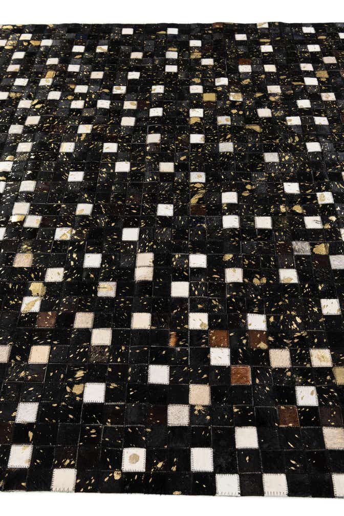 5' 1 x 7' 11 Cowhide Stocks Rug