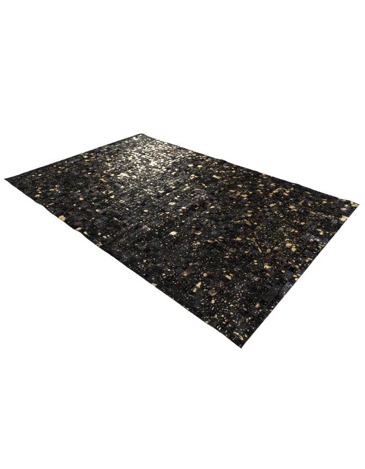 Detail image of 5' 2 x 7' 11 Cowhide Stocks Rug