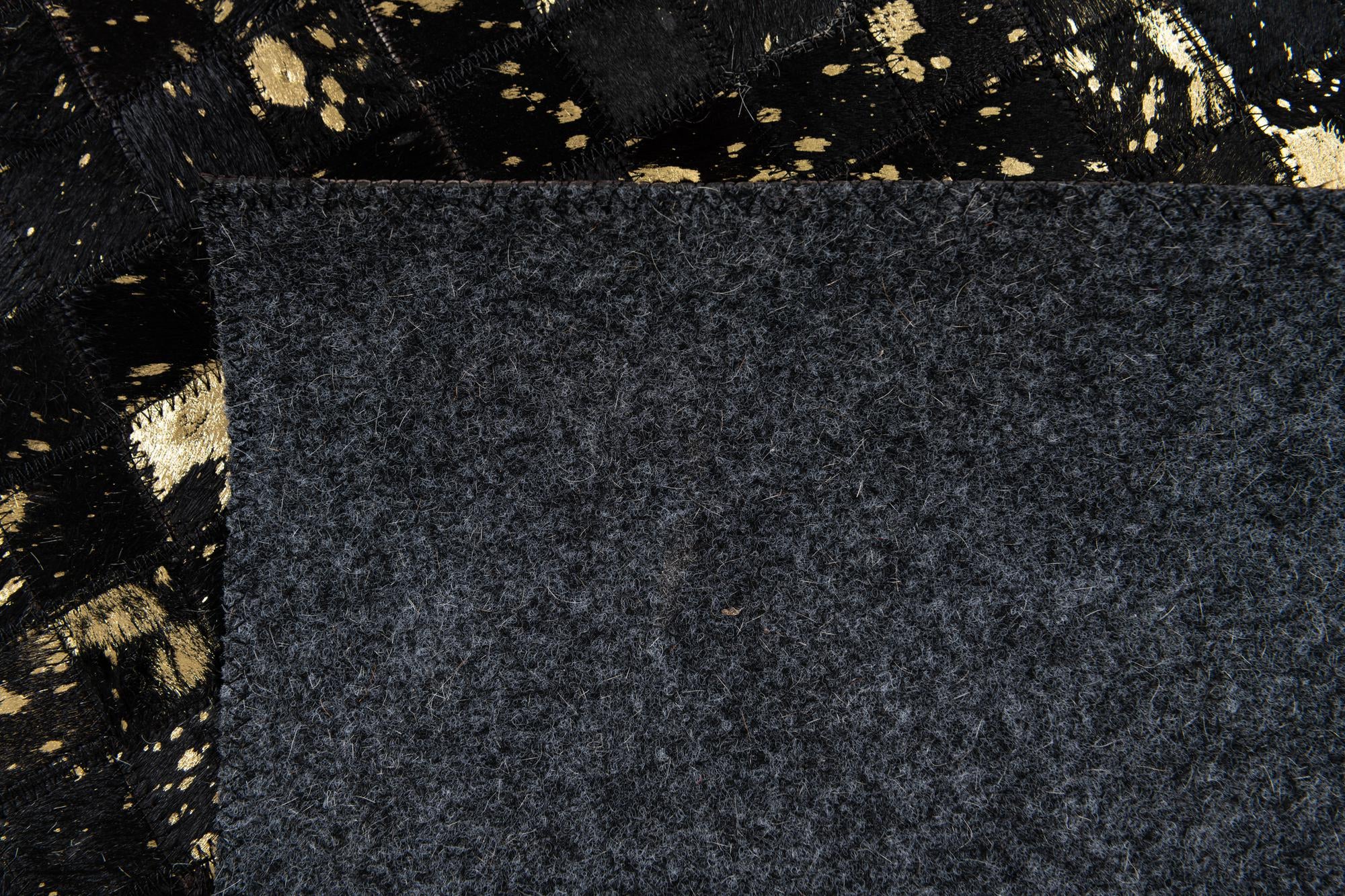 5' 2 x 7' 11 Cowhide Stocks Rug