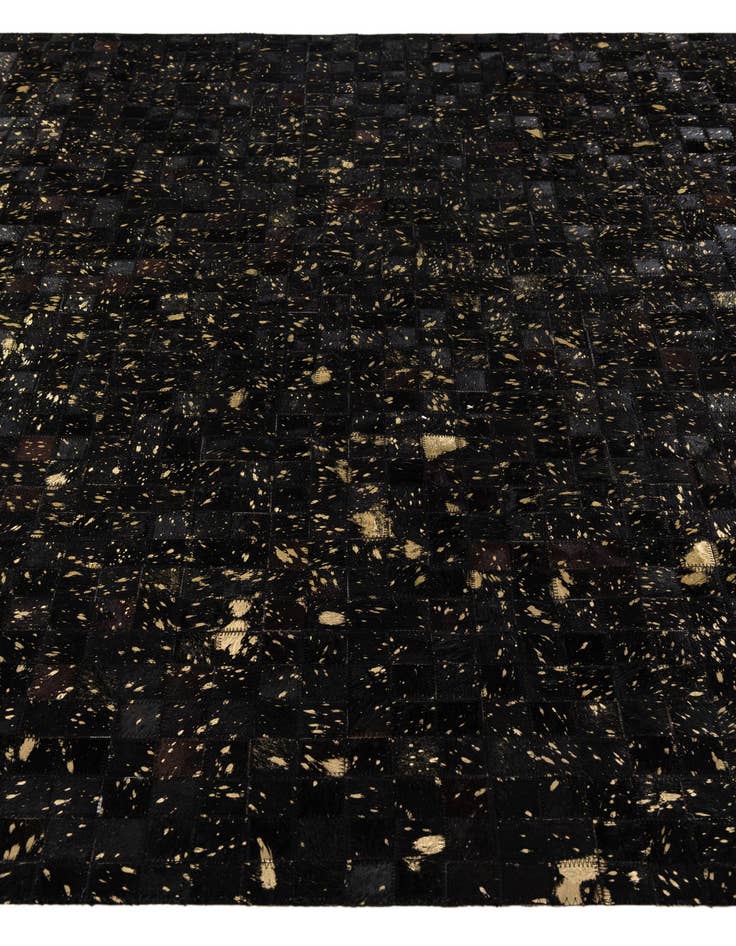 Detail image of 5' 1 x 7' 11 Cowhide Stocks Rug