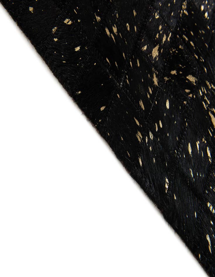 Detail image of 5' 1 x 7' 11 Cowhide Stocks Rug