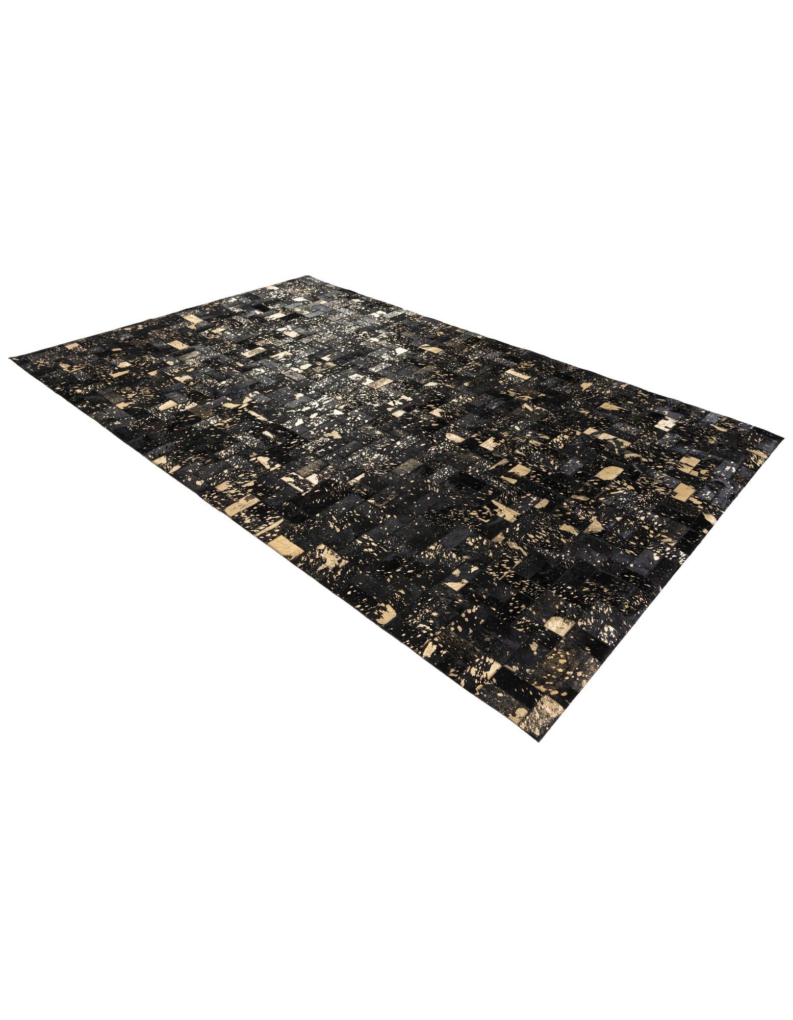 5' x 7' 11 Cowhide Stocks Rug
