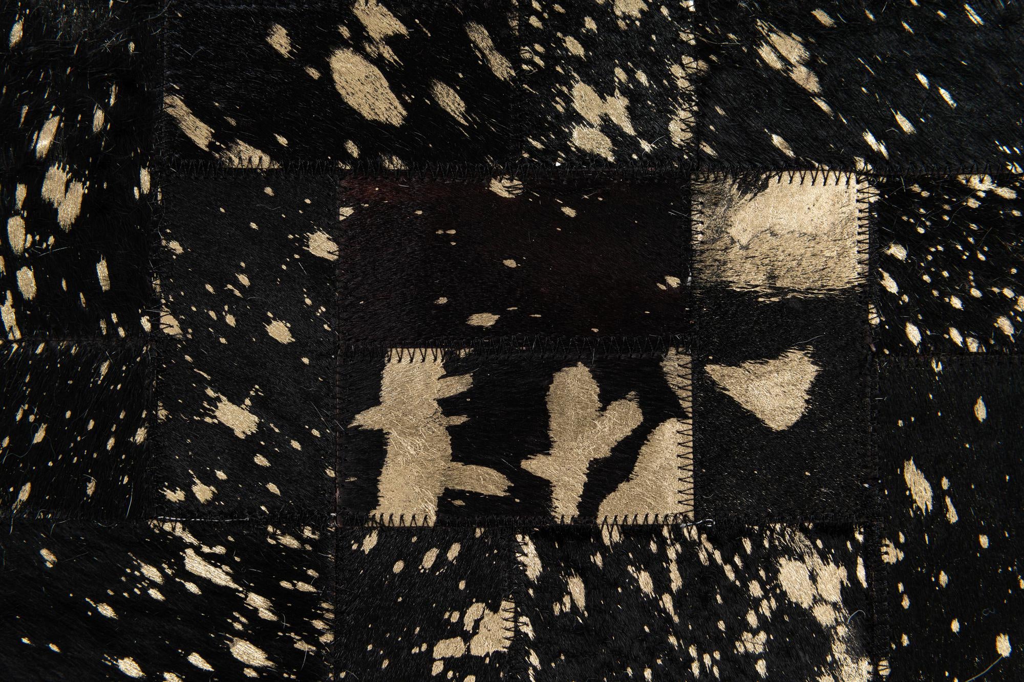 5' x 7' 11 Cowhide Stocks Rug