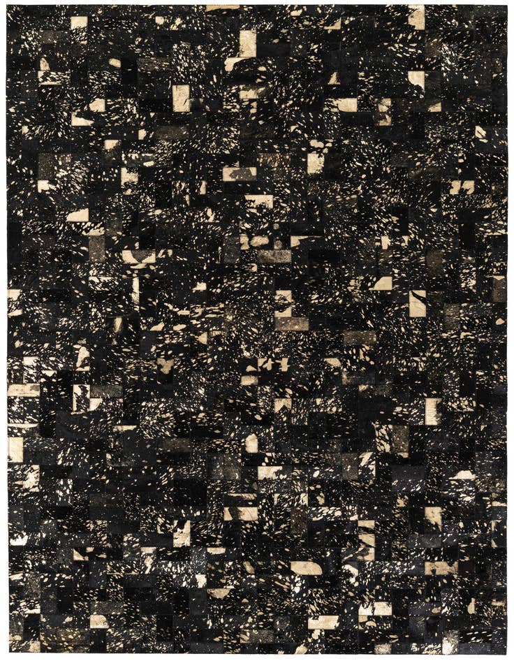 Detail image of 5' x 7' 11 Cowhide Stocks Rug