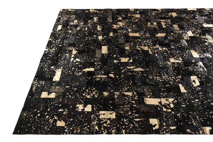 5' x 7' 11 Cowhide Stocks Rug