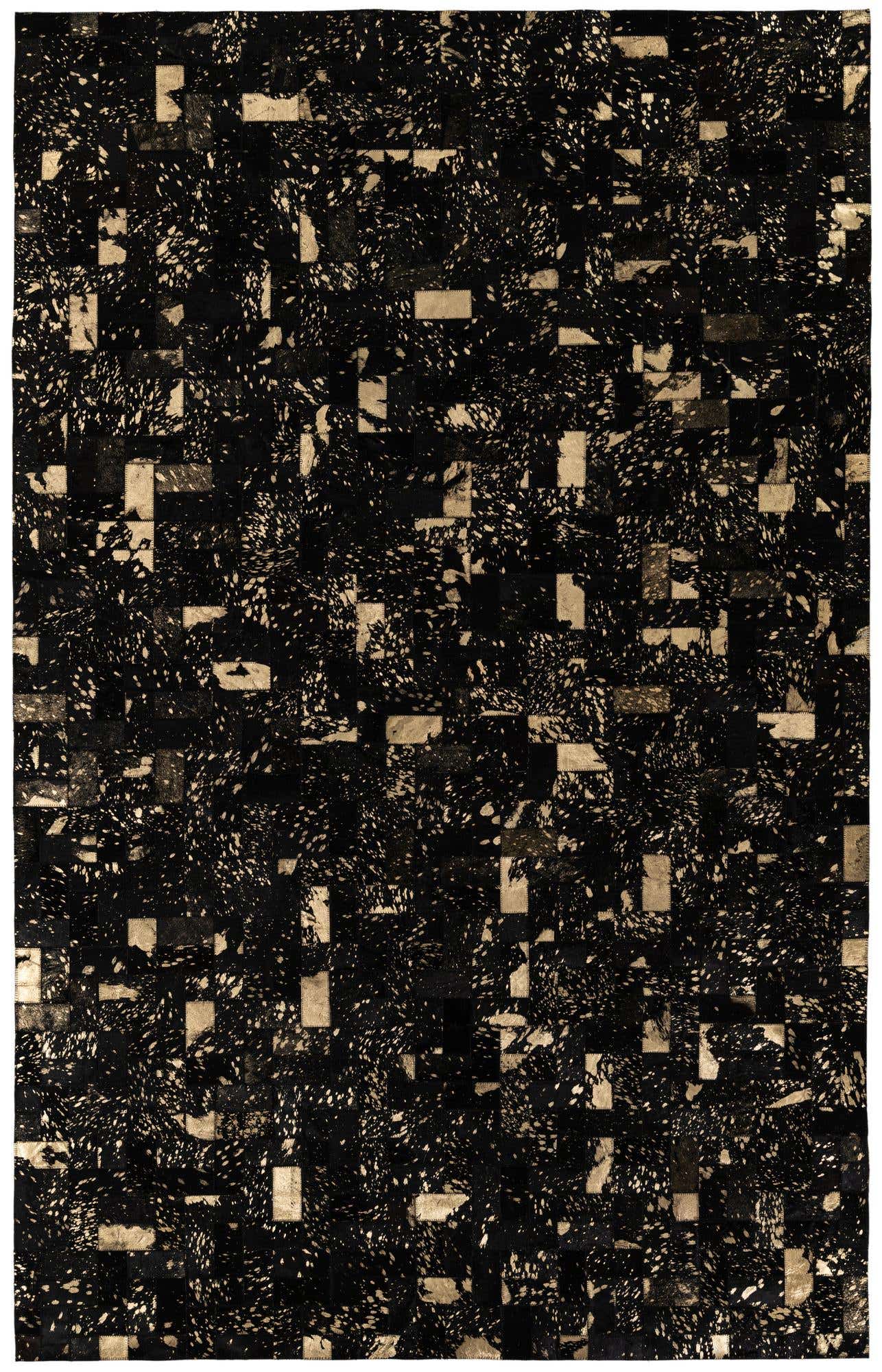5' x 7' 11 Cowhide Stocks Rug