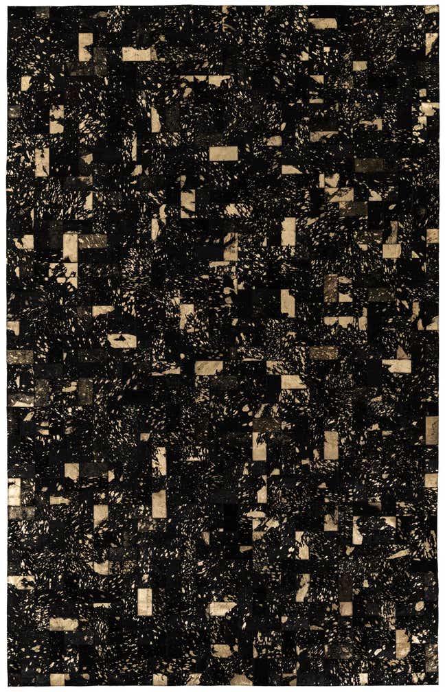 5' x 7' 11 Cowhide Stocks Rug