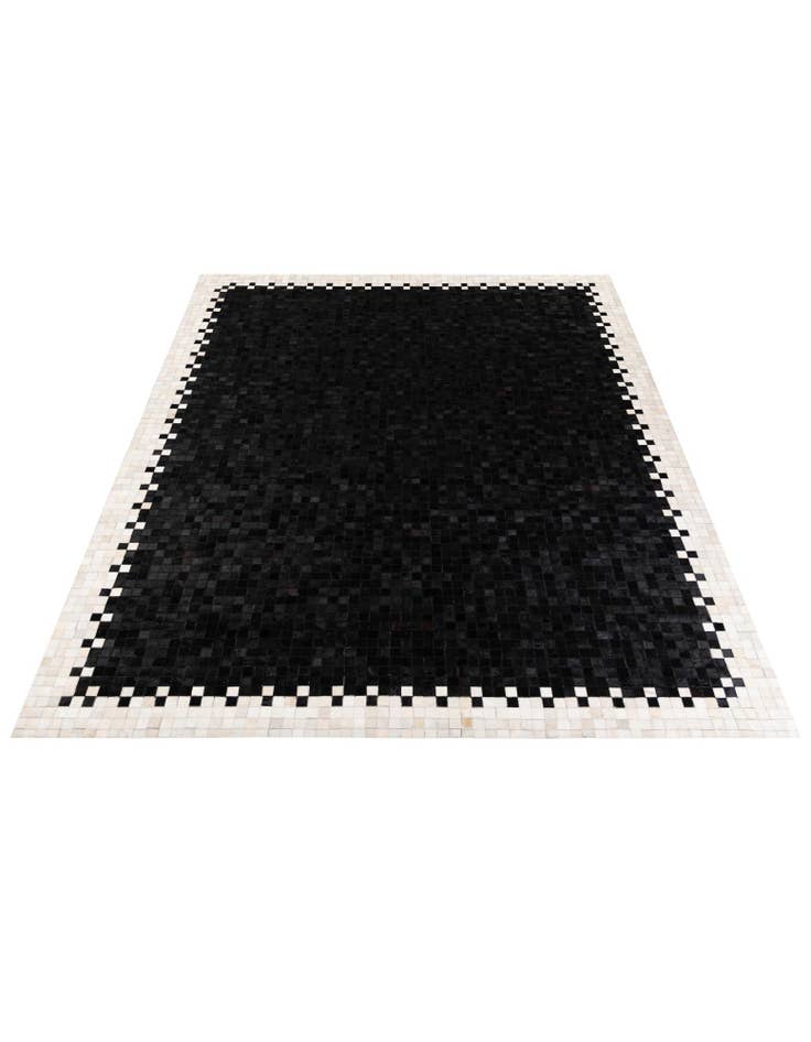 Detail image of 8' 1 x 9' 11 Cowhide Stocks Rug