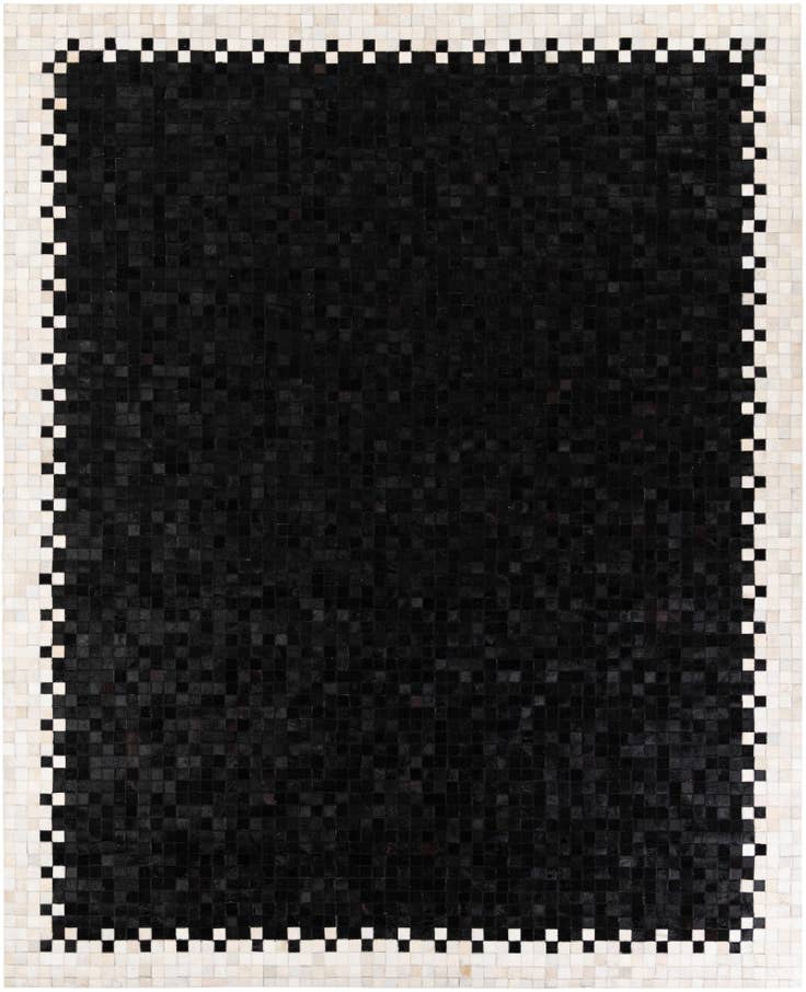 Detail image of 8' 1 x 9' 11 Cowhide Stocks Rug