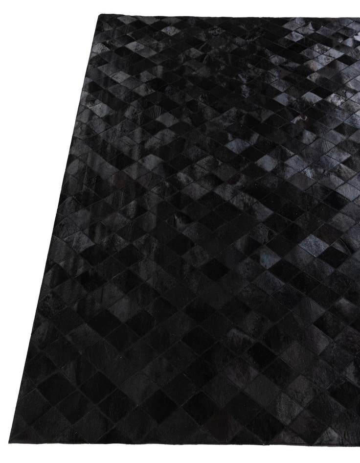 Detail image of 6' 6 x 9' 10 Cowhide Stocks Rug