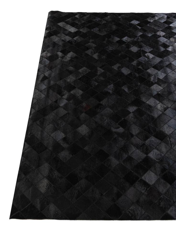 Detail image of 6' 6 x 9' 10 Cowhide Stocks Rug