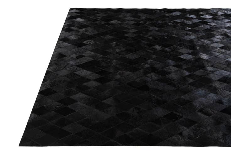Detail image of 6' 5 x 9' 8 Cowhide Stocks Rug