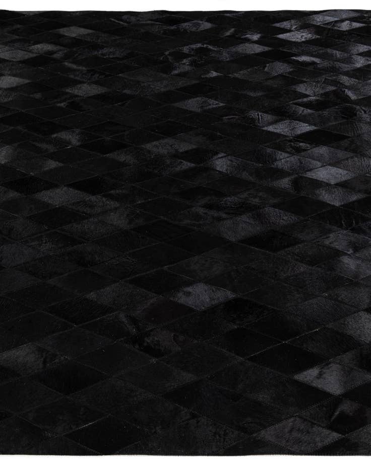 Detail image of 6' 5 x 9' 8 Cowhide Stocks Rug