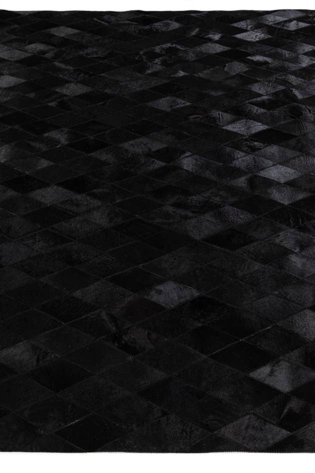 Detail image of 6' 5 x 9' 8 Cowhide Stocks Rug