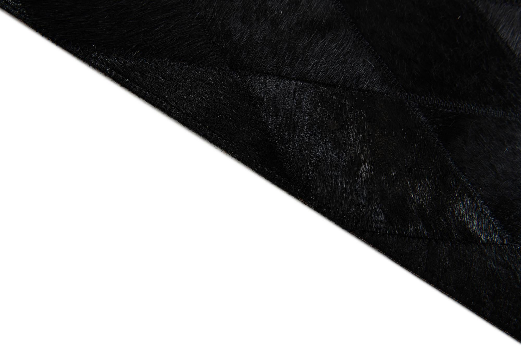 6' 5 x 9' 8 Cowhide Stocks Rug