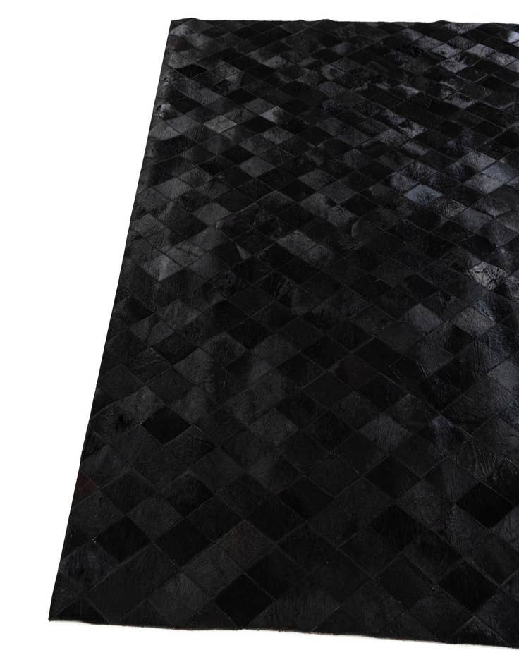 Detail image of 6' 6 x 9' 8 Cowhide Stocks Rug