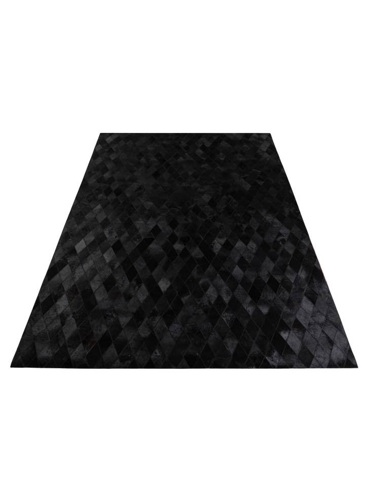 Detail image of 6' 7 x 9' 9 Cowhide Stocks Rug