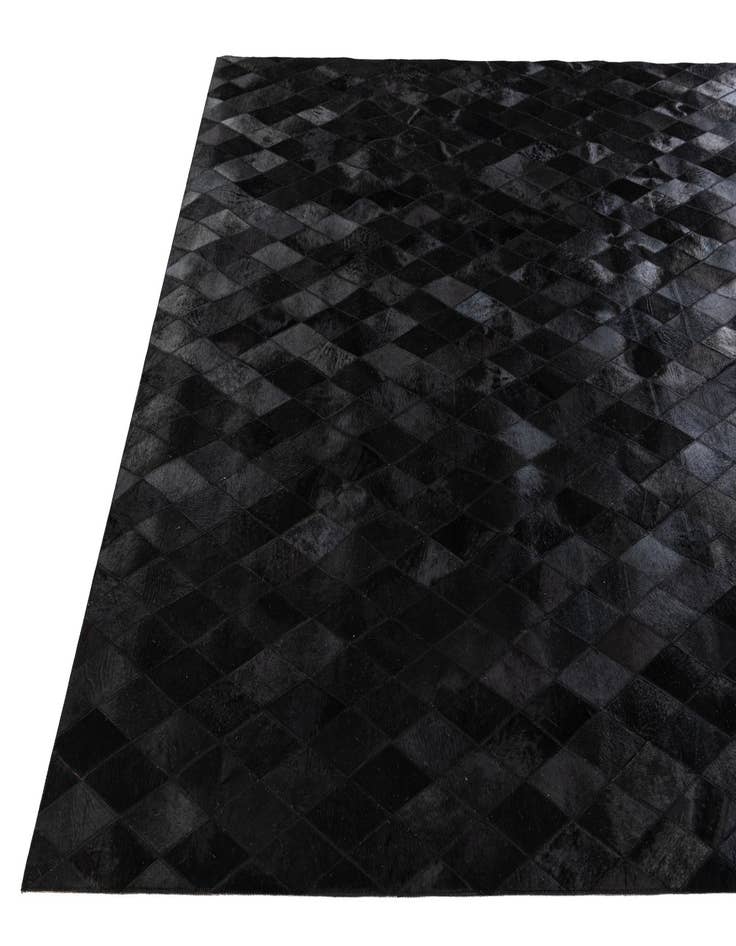 Detail image of 6' 5 x 9' 9 Cowhide Stocks Rug